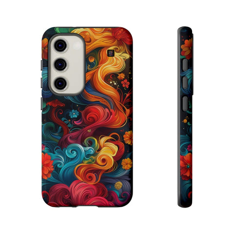 Galaxy S22 | S22 Plus | S22 Ultra | S23 | S23 Plus | S23 Ultra | S24 | S24 Plus | S24 Ultra – Colorburst,Energy,Floral,Fantasy – front-and-side