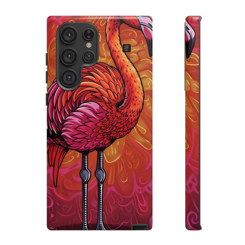 Galaxy S22 | S22 Plus | S22 Ultra | S23 | S23 Plus | S23 Ultra | S24 | S24 Plus | S24 Ultra – Colorful,Flamingo,Fantasy,Vibrant – front-and-side