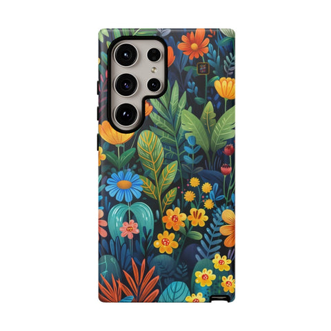 Galaxy S22 | S22 Plus | S22 Ultra | S23 | S23 Plus | S23 Ultra | S24 | S24 Plus | S24 Ultra – Enchanted,Flora,Playful,Vibrant – front