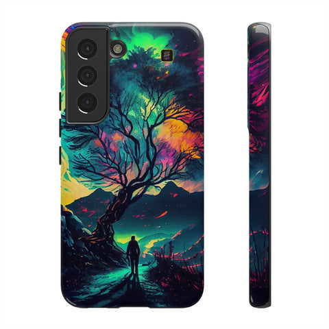Galaxy S22 | S22 Plus | S22 Ultra | S23 | S23 Plus | S23 Ultra– Dreamscape,Explorer,Fantasia,Neonforest – front-and-side