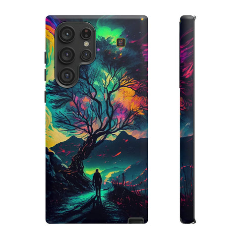 Galaxy S22 | S22 Plus | S22 Ultra | S23 | S23 Plus | S23 Ultra – Dreamscape,Explorer,Fantasia,Neonforest – front-and-side