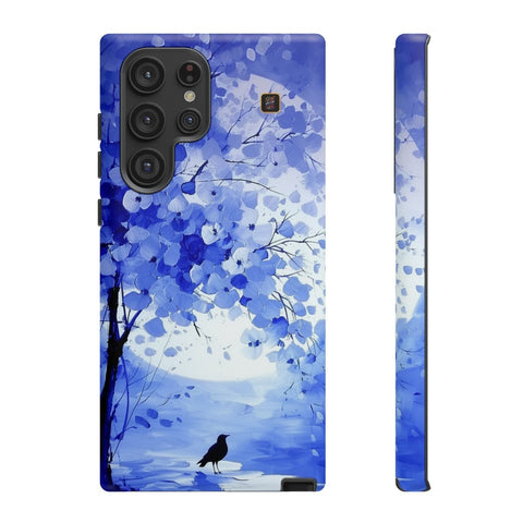 Galaxy S22 | S22 Plus | S22 Ultra | S23 | S23 Plus | S23 Ultra | S24 | S24 Plus | S24 Ultra – Crow,Dreamscape,Enchanted,Flora – front-and-side