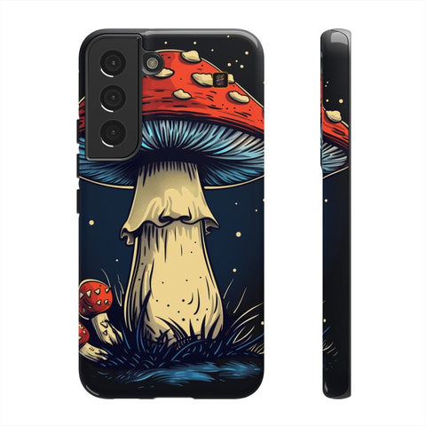 Galaxy S22 | S22 Plus | S22 Ultra | S23 | S23 Plus | S23 Ultra | S24 | S24 Plus | S24 Ultra– Enchanted,Fantasy,Mushroom,Whimsical – front-and-side