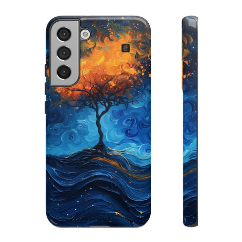 Galaxy S22 | S22 Plus | S22 Ultra | S23 | S23 Plus | S23 Ultra | S24 | S24 Plus | S24 Ultra – Cosmic,Enchantment,Nightfall,Silhouette – front-and-side
