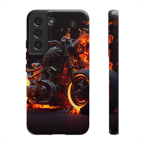Galaxy S22 | S22 Plus | S22 Ultra | S23 | S23 Plus | S23 Ultra– Fiery,GhostRider,Motorcycle,Spectral – front-and-side