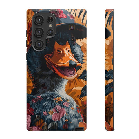 Galaxy S22 | S22 Plus | S22 Ultra | S23 | S23 Plus | S23 Ultra | S24 | S24 Plus | S24 Ultra – Baseball,Duck,Sunset,Tropical – front-and-side