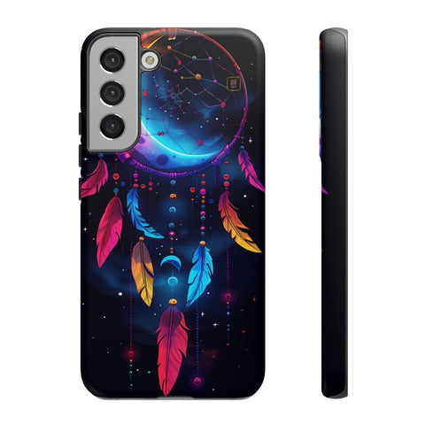 Galaxy S22 | S22 Plus | S22 Ultra | S23 | S23 Plus | S23 Ultra | S24 | S24 Plus | S24 Ultra – Colorful,Dreamcatcher,Moonlight,Nightsky – front-and-side