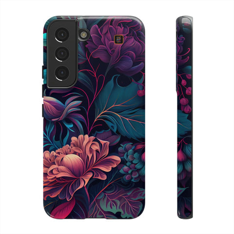 Galaxy S22 | S22 Plus | S22 Ultra | S23 | S23 Plus | S23 Ultra – Artistic,Blooming,Colorful,Floral – front-and-side