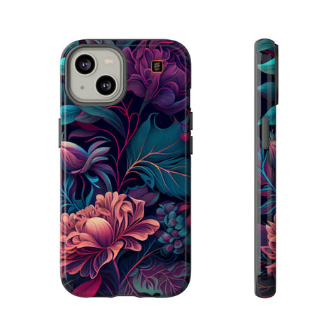 iPhone 14 | 14 Pro | 14 Plus | 14 Pro Max | 15 | 15 Pro | 15 Plus | 15 Pro Max– Artistic,Blooming,Colorful,Floral – front-and-side