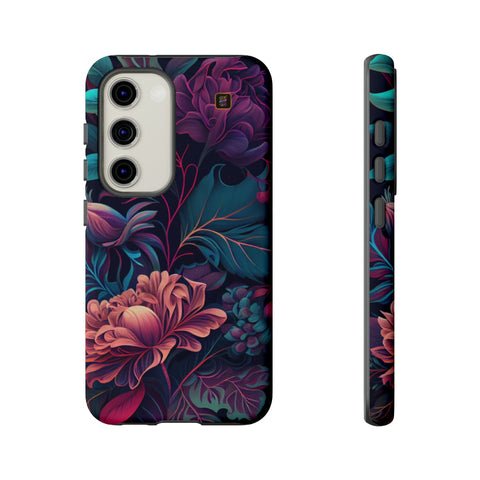 Galaxy S22 | S22 Plus | S22 Ultra | S23 | S23 Plus | S23 Ultra – Artistic,Blooming,Colorful,Floral – front-and-side