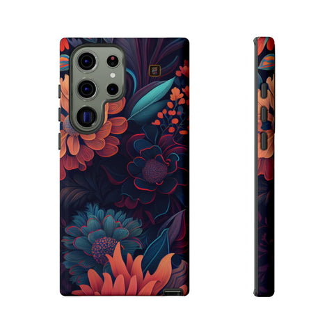 Galaxy S22 | S22 Plus | S22 Ultra | S23 | S23 Plus | S23 Ultra – ArtisticBlossoms,BloomingBeauty,ColorfulGarden,FloralMasterpiece – front-and-side