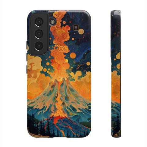 Galaxy S22 | S22 Plus | S22 Ultra | S23 | S23 Plus | S23 Ultra | S24 | S24 Plus | S24 Ultra– Colorful,Lava,Moon,Volcano – front-and-side