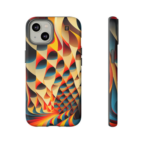 iPhone 14 | 14 Pro | 14 Plus | 14 Pro Max | 15 | 15 Pro | 15 Plus | 15 Pro Max – Abstract,Bold,Colorful,Patterns – front-and-side