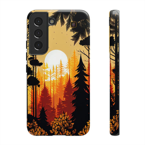 Galaxy S22 | S22 Plus | S22 Ultra | S23 | S23 Plus | S23 Ultra– Autumn,Award-Winning,Forest,Sunset – front-and-side