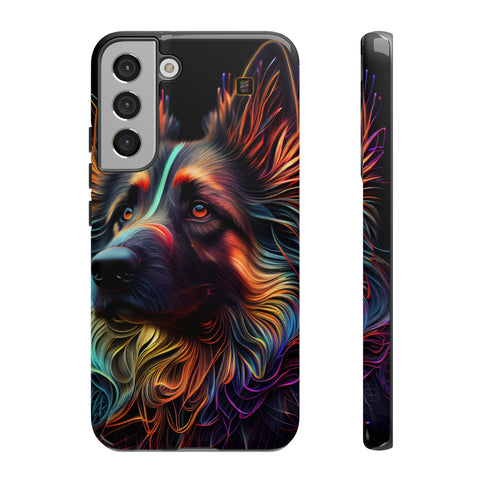 Galaxy S22 | S22 Plus | S22 Ultra | S23 | S23 Plus | S23 Ultra – Abstract,Artwork,Collie,Colors – front-and-side