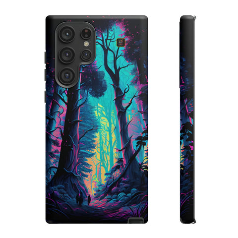 Galaxy S22 | S22 Plus | S22 Ultra | S23 | S23 Plus | S23 Ultra – Enchanted,Forest,Neon,Wonderland – front-and-side