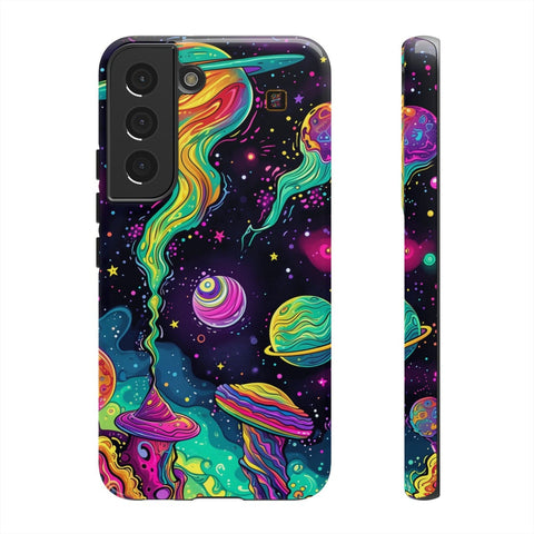 Galaxy S22 | S22 Plus | S22 Ultra | S23 | S23 Plus | S23 Ultra | S24 | S24 Plus | S24 Ultra– Cosmic,Enchanted,Planets,Vibrant – front-and-side