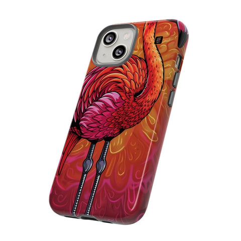 iPhone 14 | 14 Pro | 14 Plus | 14 Pro Max | 15 | 15 Pro | 15 Plus | 15 Pro Max– Colorful,Flamingo,Fantasy,Vibrant – side