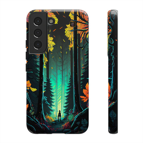 Galaxy S22 | S22 Plus | S22 Ultra | S23 | S23 Plus | S23 Ultra– Autumn,Enchanted,Neon,Wilderness – front-and-side